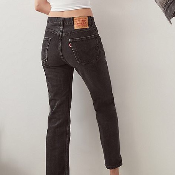 levis vintage black jeans